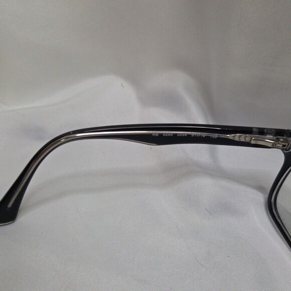 Ray-Ban RB 5286 2034 51-18-135 Polished Black Clear Eyeglasses Frames - Picture 6 of 8